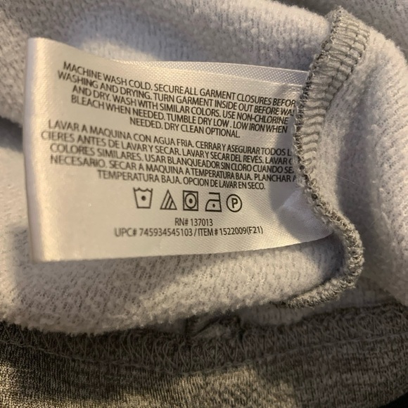 ORVIS Men's Bonded Mesh Fleece Full Zip Jacket Gray And Blue~ Large~Performance - Picture 4 of 7